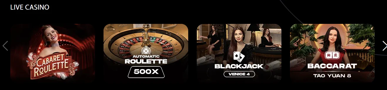 Goldenbet Casino en Direct